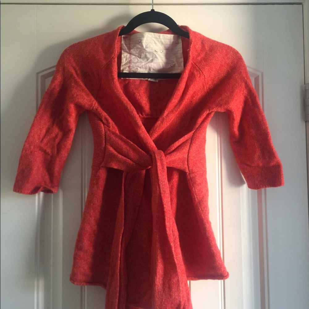 Anthropologie cardigan sweater